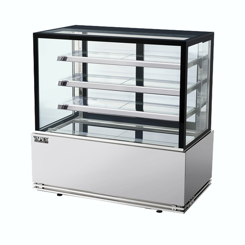 Floor Standing Bakery Display Fridge(4 SHELF SQUARE)