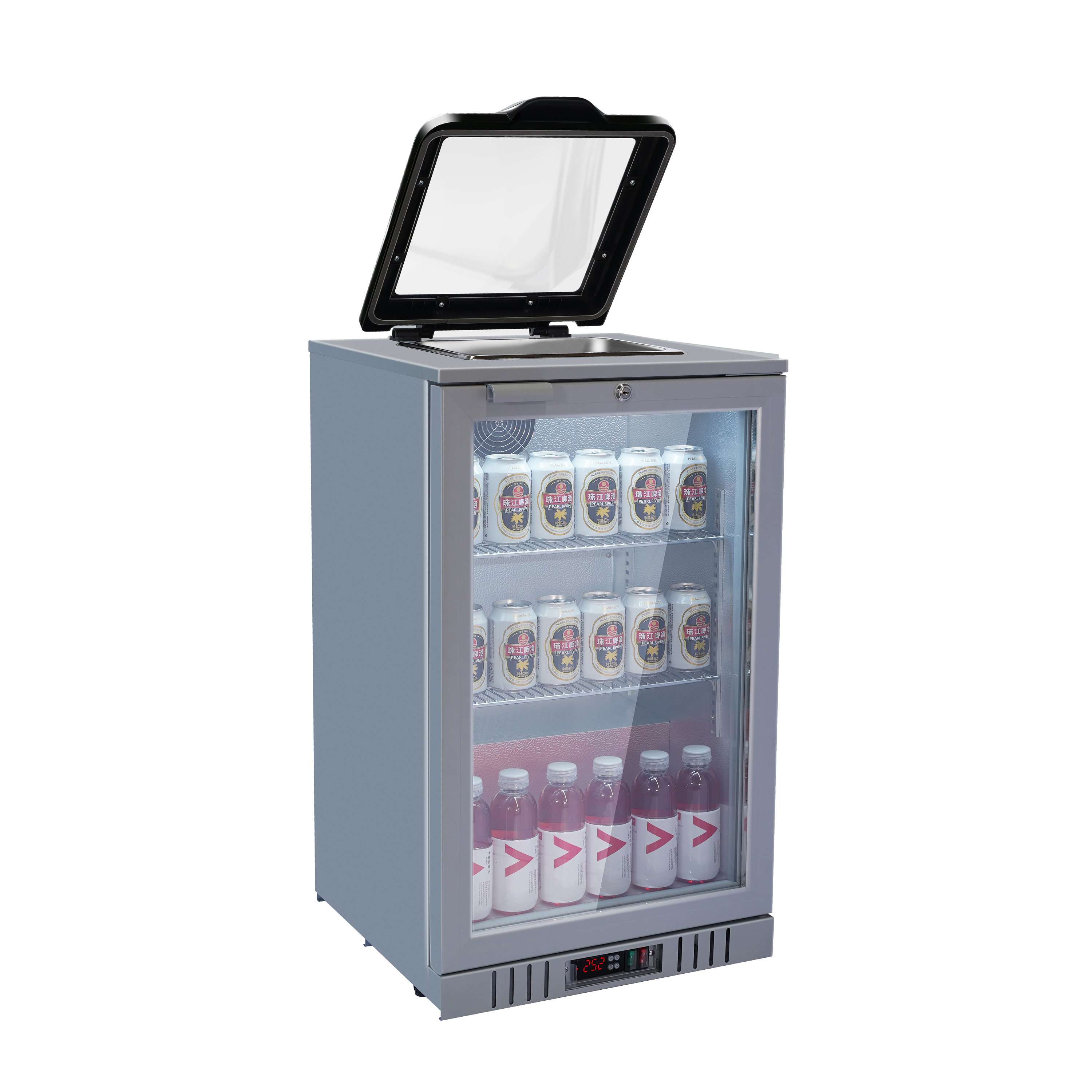 Back Bar Gn Pan Display Cooler